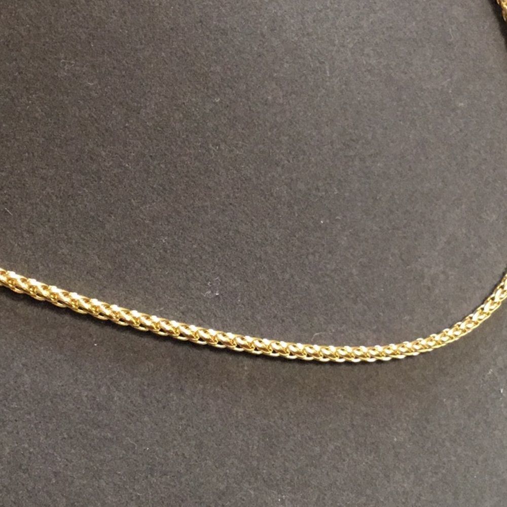 UNISEX GOLD PLATED ROPE STYLE NECKLACE 20” - Picture 6 of 10